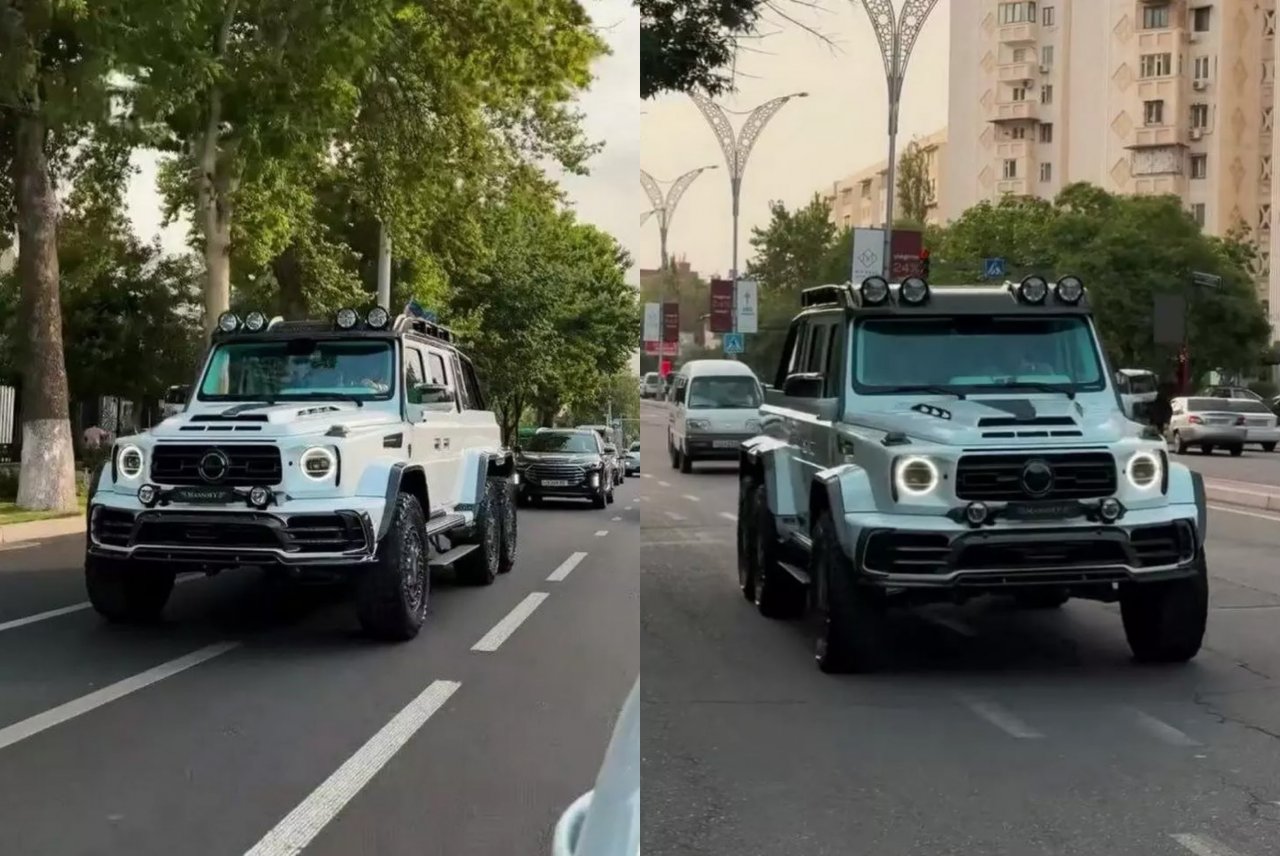 В Узбекистан приехал 900-сильный «Гелик» 6х6 за $1,8 млн