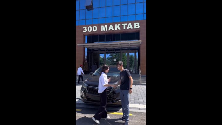 В Ташкенте школьник признался, что ездит на авто без прав — видео