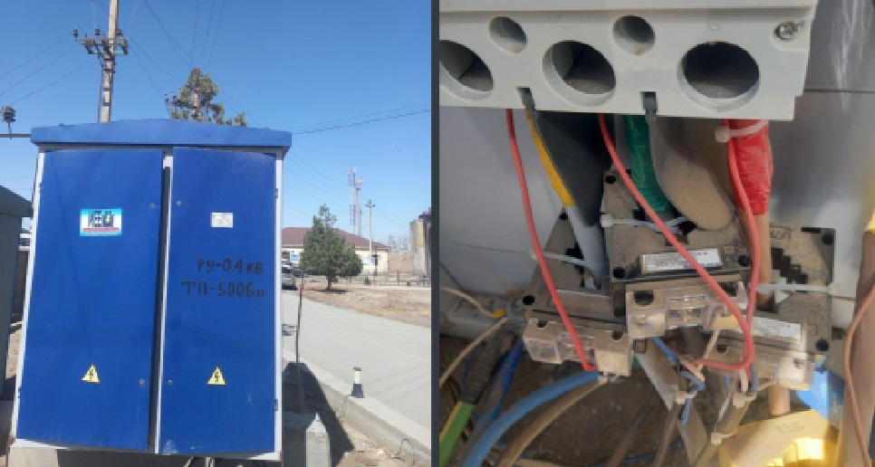 В Ургенче зарядная станция для электромобилей была незаконно подключена к электросети