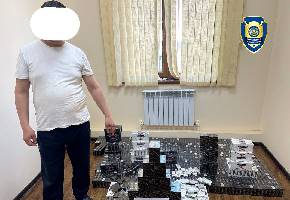 В Ташкентской области выявили магазин, в котором торговали контрабандными сигаретами