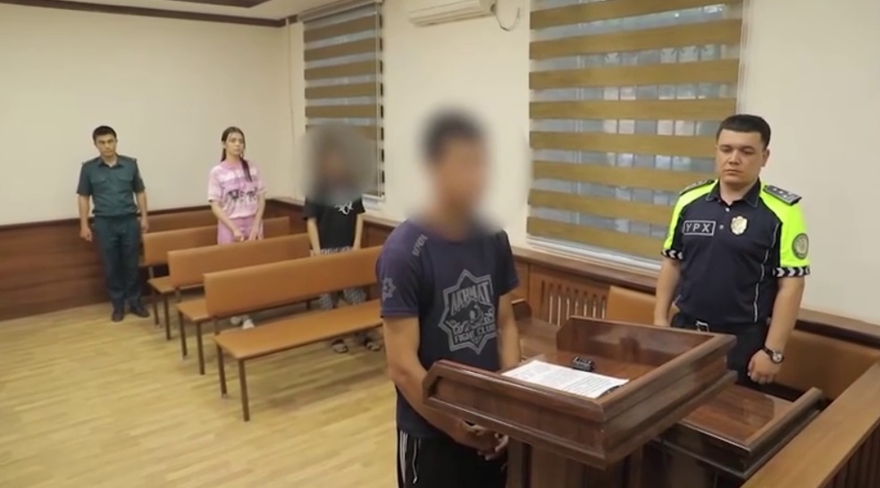 В Ургенче таксист «уходил от погони» вместе с пассажирами - видео