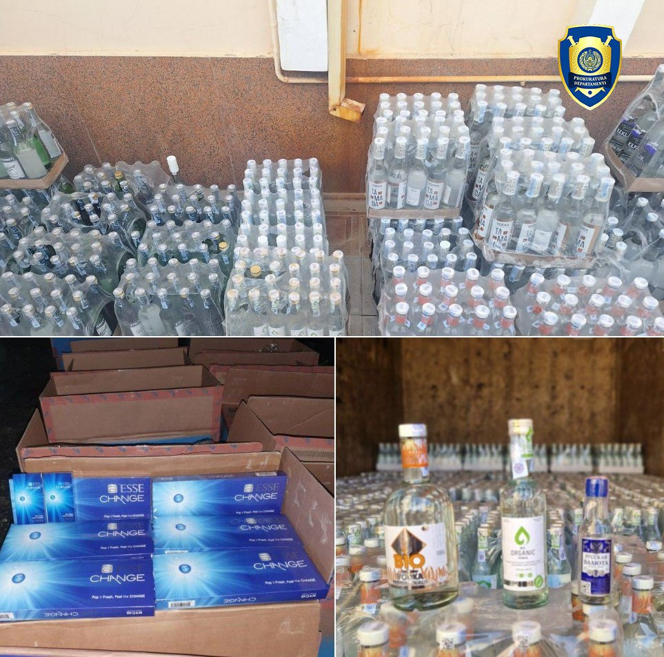 В Сурхандарье из оборота изъяли более 4-х тысяч бутылок контрафактного алкоголя
