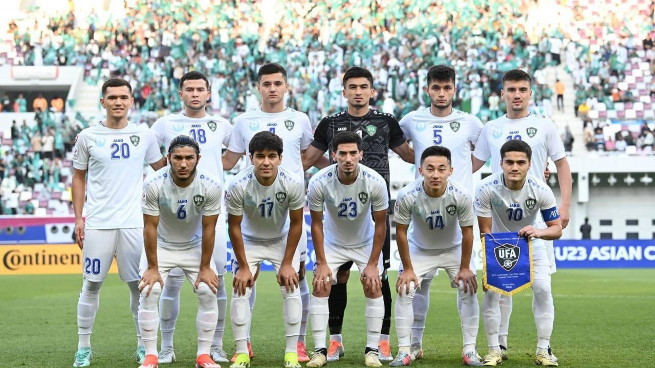 Названы соперники сборной Узбекистана по футболу на Олимпиаде в Париже