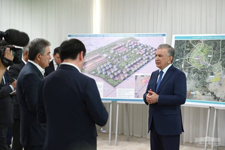 Президенту представили концепцию развития Бухары до 2045 года