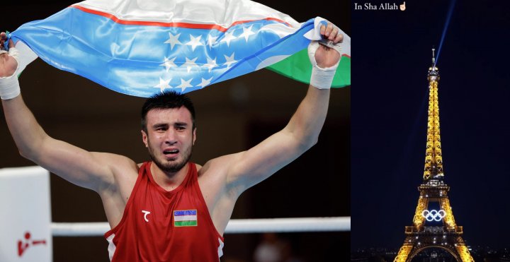 Узбекский боксёр Баходир Джалолов опубликовал фото перед Олимпиадой в Париже