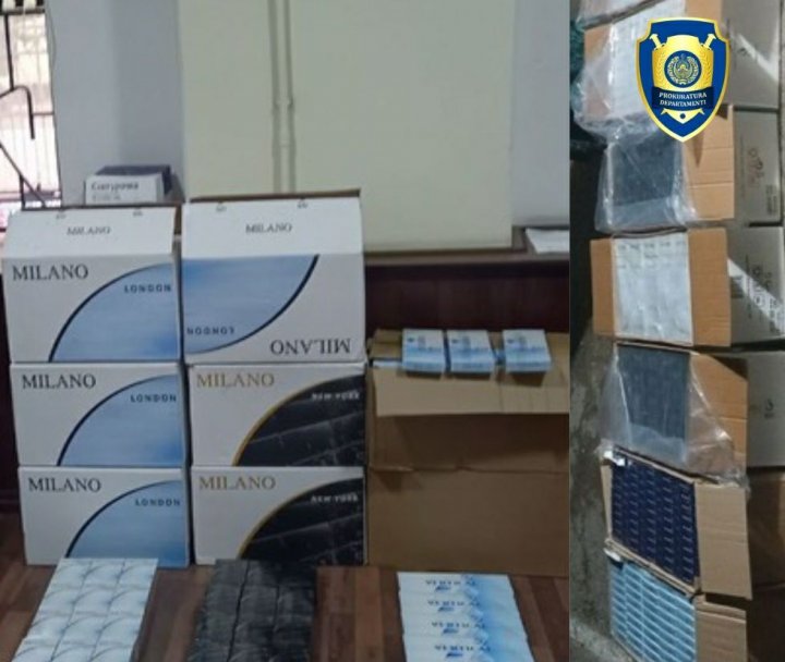 В Ферганской области пресекли распространение контрабандных сигарет