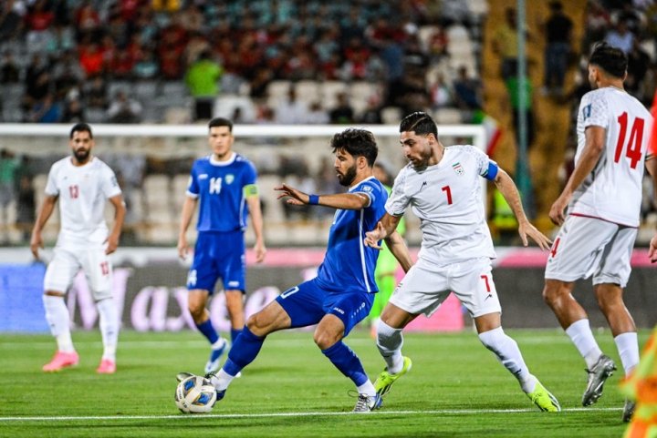 Сборная Узбекистана сыграла в ничью со сборной Ирана