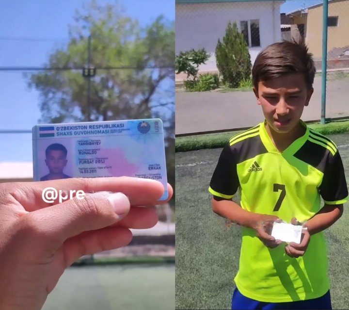 В Узбекистане нашелся свой Роналдо