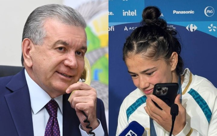 Стало известно о чем говорил президент Узбекистана с дзюдоисткой Келдиёровой, завоевавшей золотую медаль в Париже