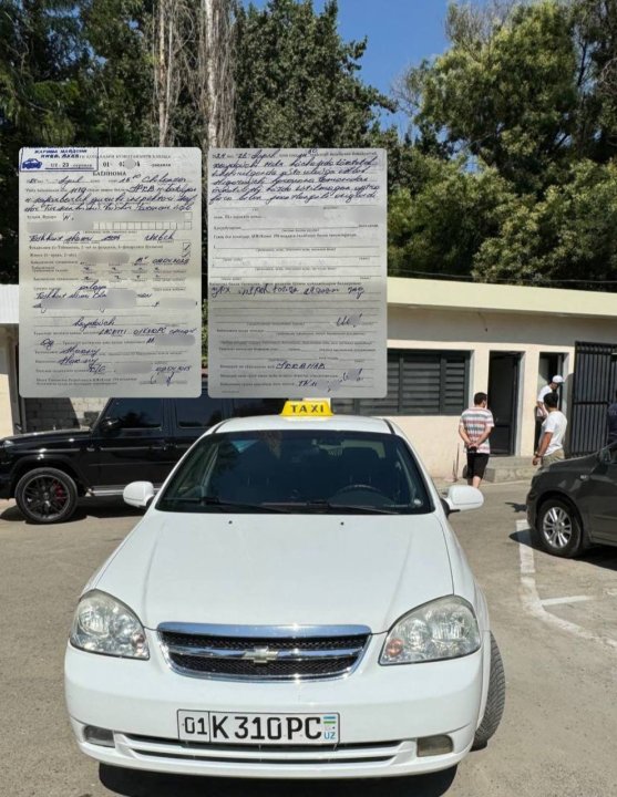 В Ташкенте наказали таксиста, который двигался по улицам города на высокой скорости - видео