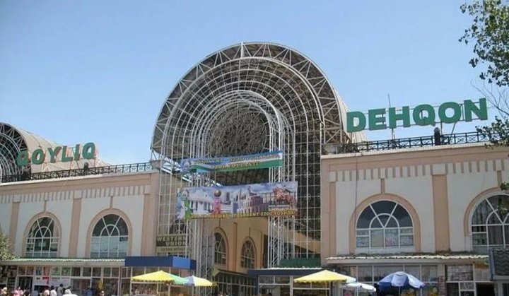 В Ташкенте закрыли продуктовый отдел рынка «Куйлюк»