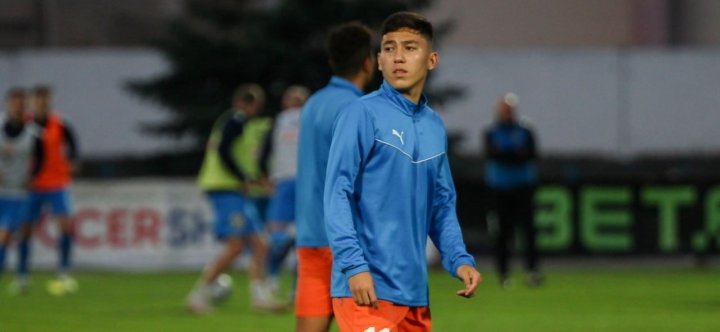 Молодой футболист из Казахстана Абинур Нурымбет отличился в первой же игре за «Андижан»