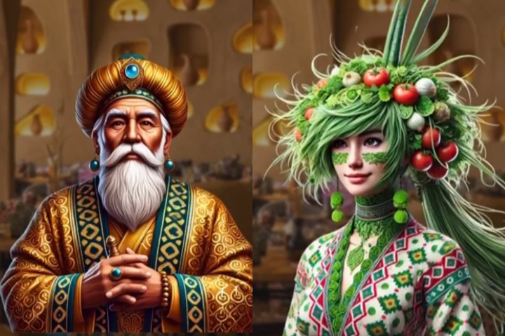 Как бы выглядели узбекские блюда, если бы они были людьми? — видео