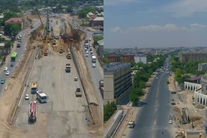 В Ташкенте улицу Темура Малика реконструируют почти за 200 млрд сумов