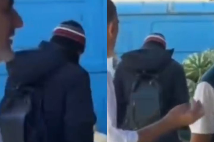 Ташкентцев напугал мужчина, который ходил в чиллю в зимней куртке и шапке — видео