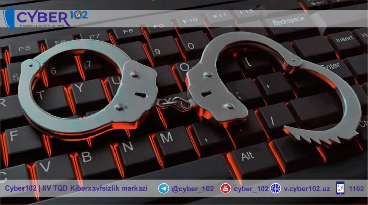 26-летний житель Ташкента был задержан за распространение вредоносных приложений в Telegram и кражу денег