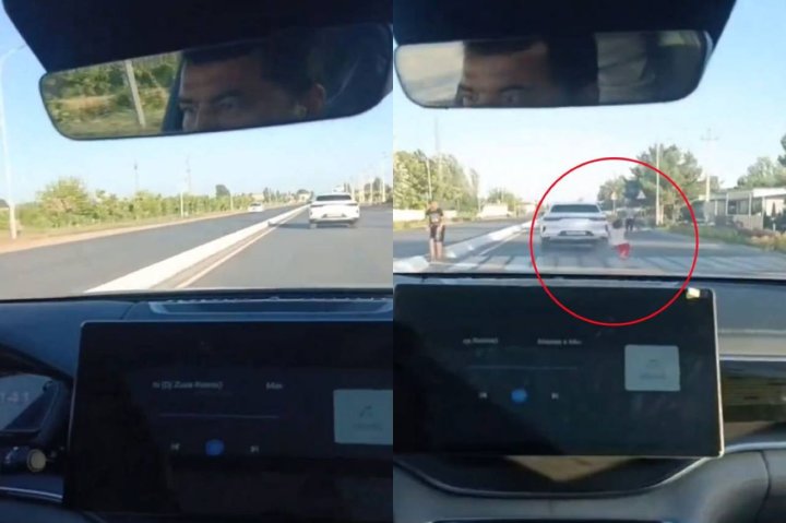 В Навои задержали водителей, причастных к гибели ребёнка — видео