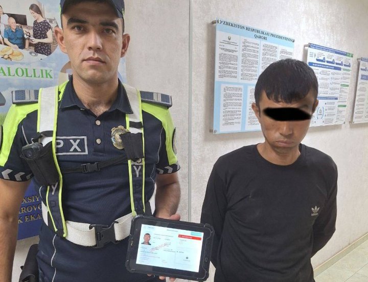 В Сергелийском районе сотрудники ДПС задержали мужчину, подозреваемого в тяжком преступлении