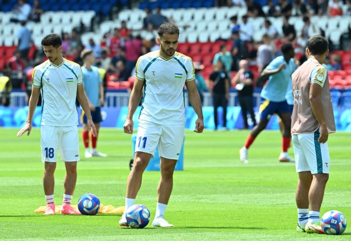 Узбекский футболист пропустит последний матч сборной на Олимпиаде в Париже