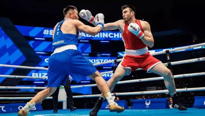 Главный соперник узбекского боксера из Казахстана в первом же бою потерпел фиаско