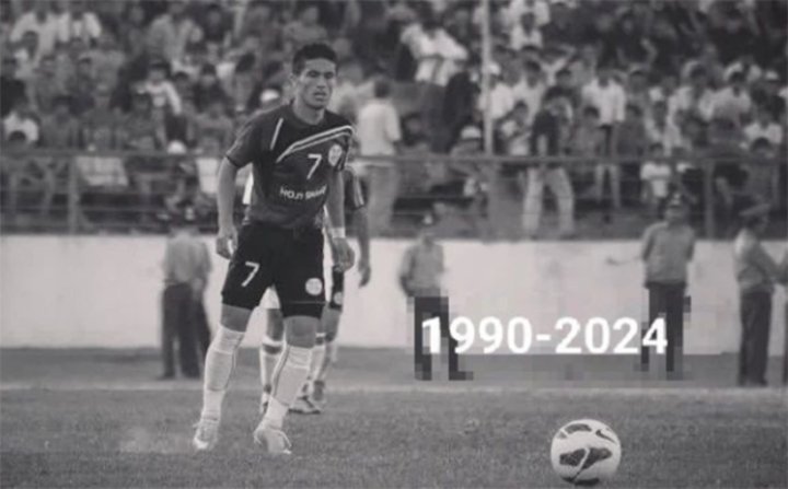 34-летний узбекский футболист Сайриддин Гаффоров скончался от редкой болезни