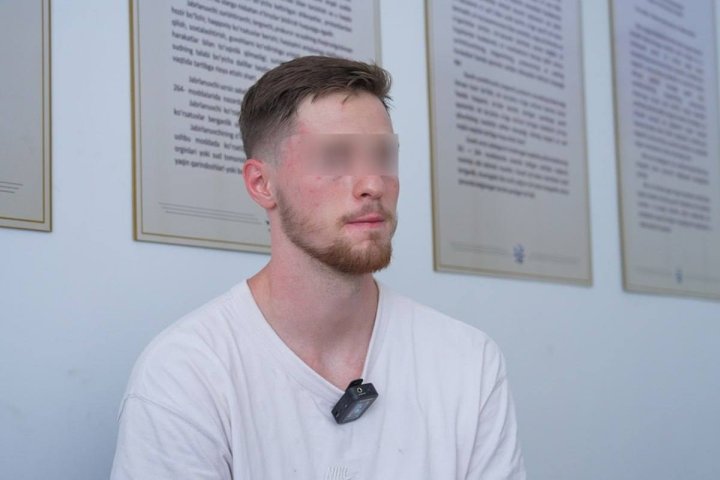 Футболист узбекского клуба ударил сотрудника национальной гвардии