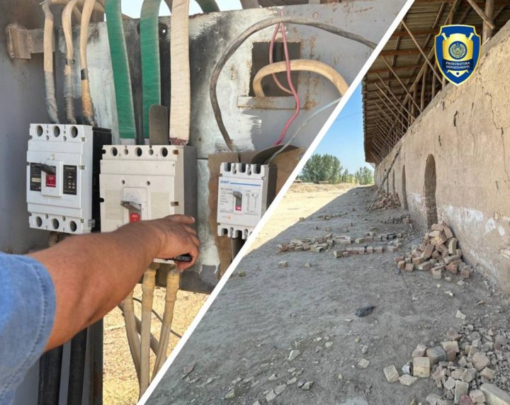 На кирпичном заводе в Ташкентской области воровали электроэнергию