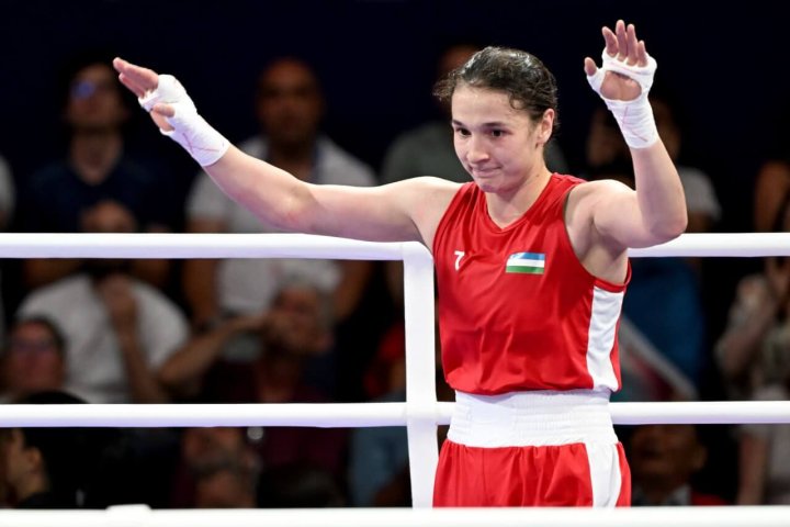 Узбекская боксёрша Навбахор Хамидова проиграла в труднейшем бою представительнице Тайваня
