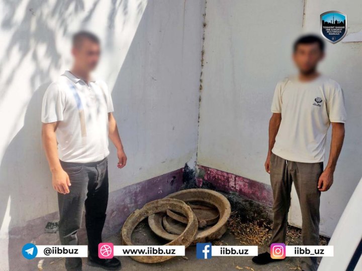 Сотрудники ГУВД Ташкента взялись за кражи канализационных люков