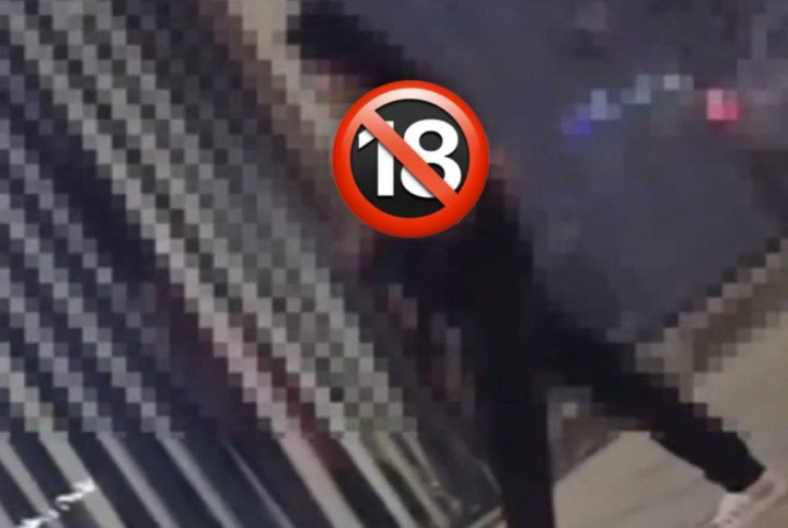 В Ташкенте девушка разделась и полуголой прошлась по улице – видео