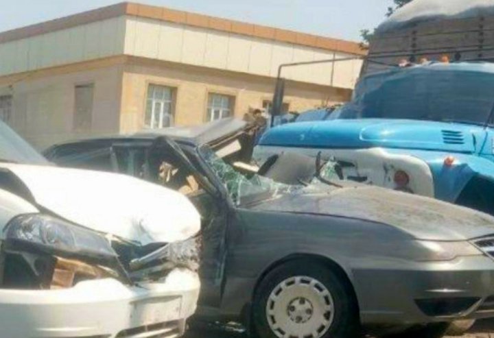 В Андижане водитель Nexia-2 погиб в лобовом столкновении с грузовиком