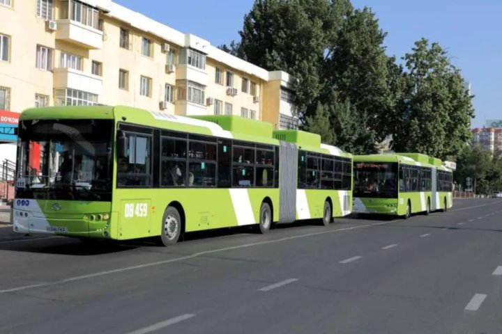 Ташкентцам пообещали решить проблему скопления автобусов на остановках