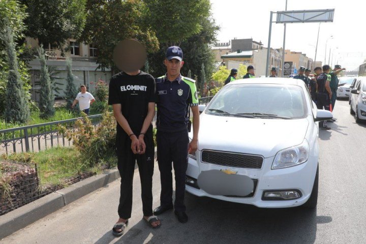 Угнанный в Ташкенте автомобиль был обнаружен в Самарканде