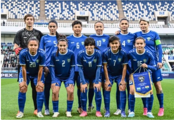 Женская сборная Узбекистана по футболу опустилась в международном рейтинге