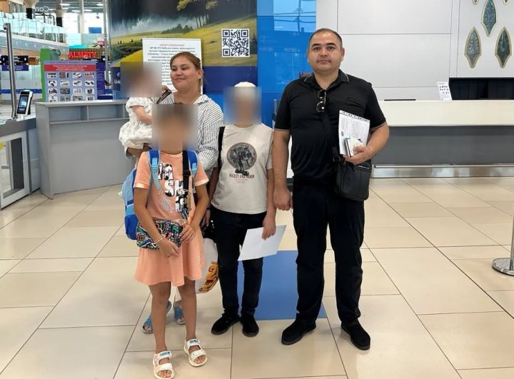 Узбекские дети, оставшихся без присмотра в Казахстане, возвращены на родину