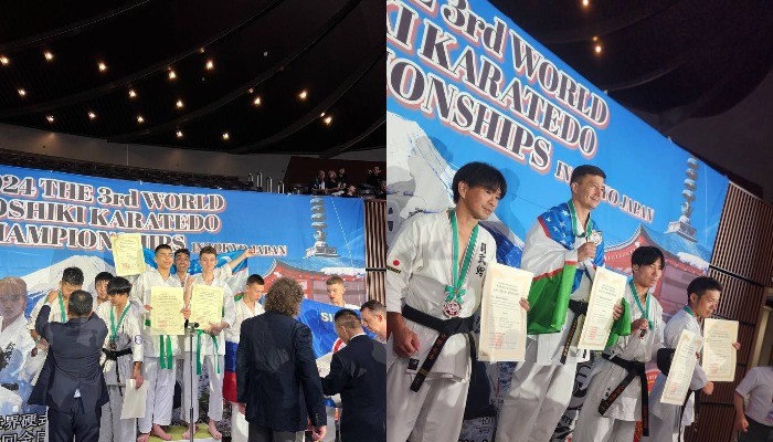 30 медалей завоевали узбекские каратисты на Чемпионате мира