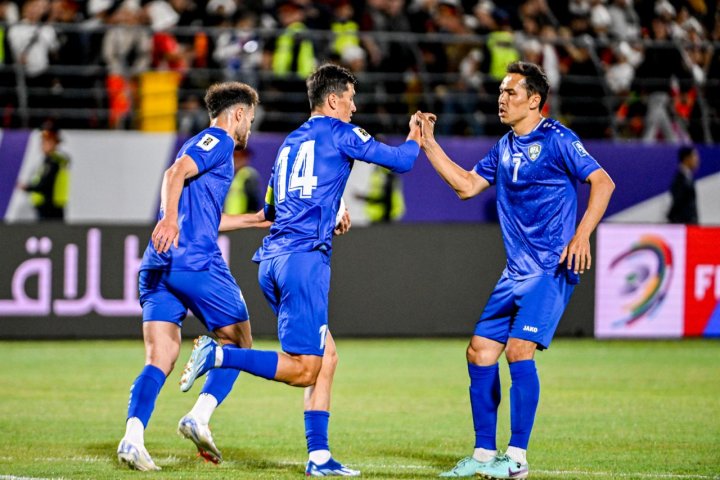 Президент Кыргызстана посетил матч против сборной Узбекистана – видео