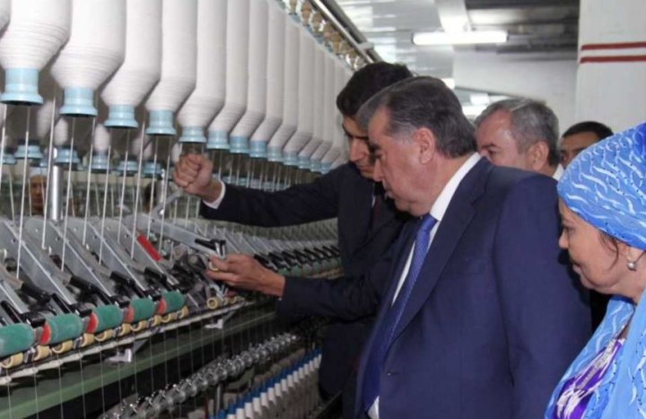 Таджикистан лидирует по росту промпроизводства в Центральной Азии