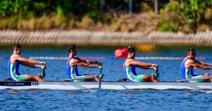 Узбекские гребцы завоевали 6 медалей на Чемпионате Азии