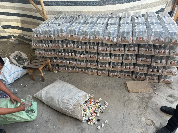 В Ферганской области выявили подпольный цех по производству алкоголя