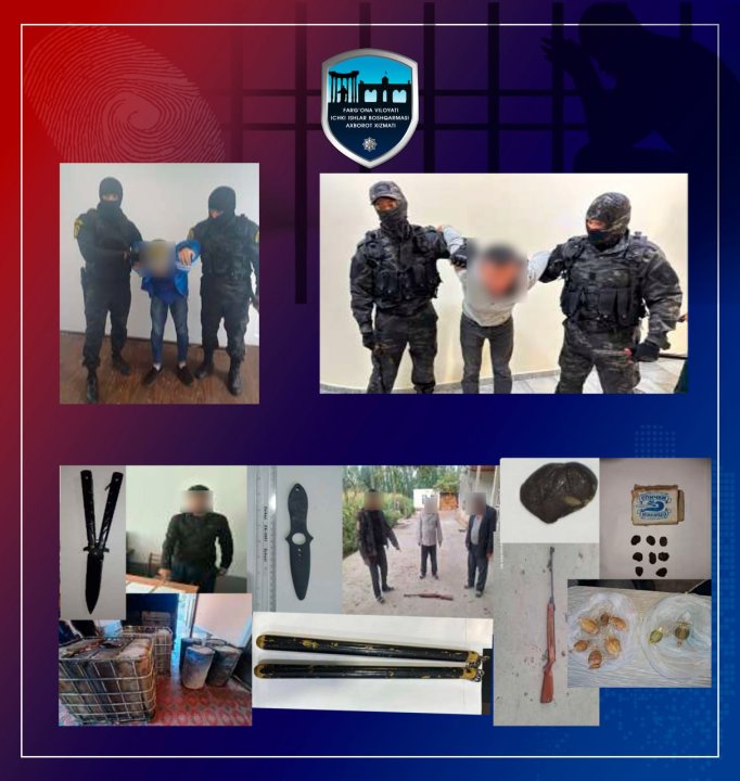 В Ферганской области прошли оперативно-профилактические мероприятия