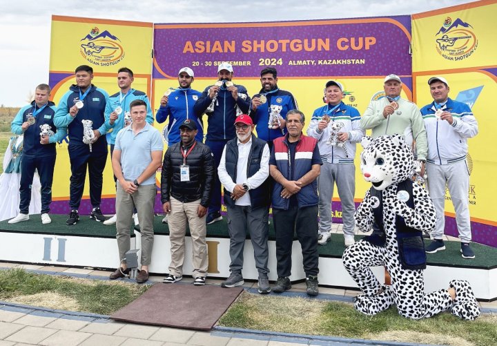 Узбекистанцы завоевали 6 медалей на Кубке Азии по стендовой стрельбе в Алматы