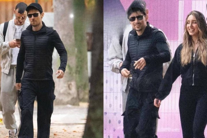 Павел Дуров гуляет по Парижу после освобождения