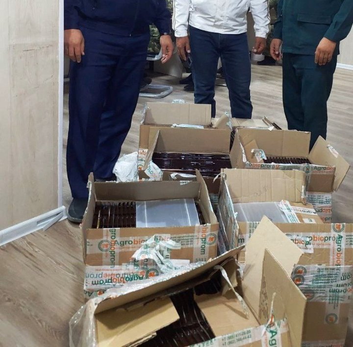 В Ташкентской области под видом мёда, через таможню, пытались провезти лекарственные препараты