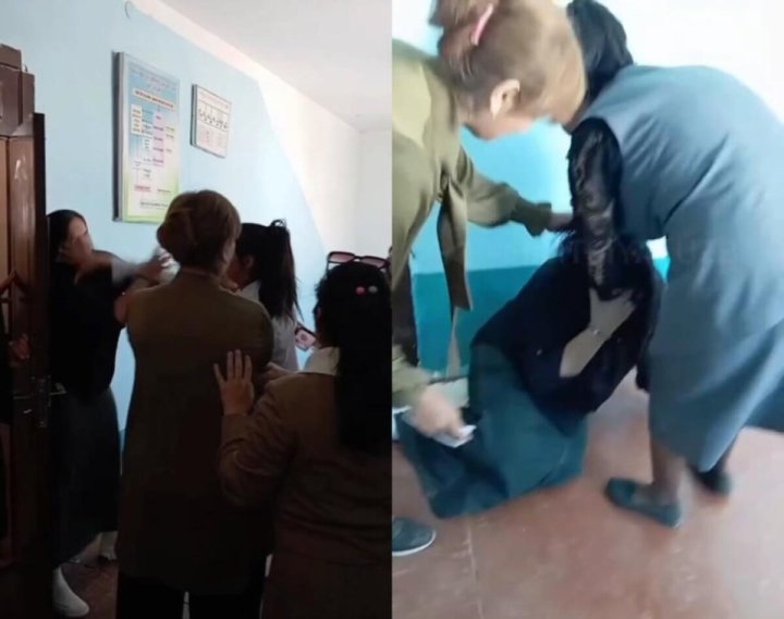 В Узбекистане школьницы избили учительницу
