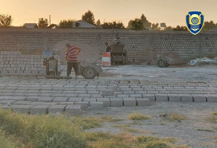 В Нурафшане выявлен цех по производству шлакоблоков, в котором украли электроэнергию на 580 млн сумов