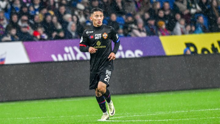 Благодаря усилиям Аббосбека Файзуллаева, ЦСКА выиграл в московском дерби