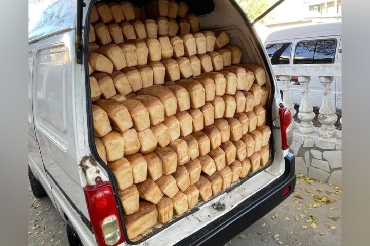 В Узбекистане перевозка хлеба повсеместно осуществляется без соблюдения санитарных норм