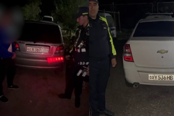 В Ташкентской области выявили пьяных водителей, которые ездили за рулём без документов