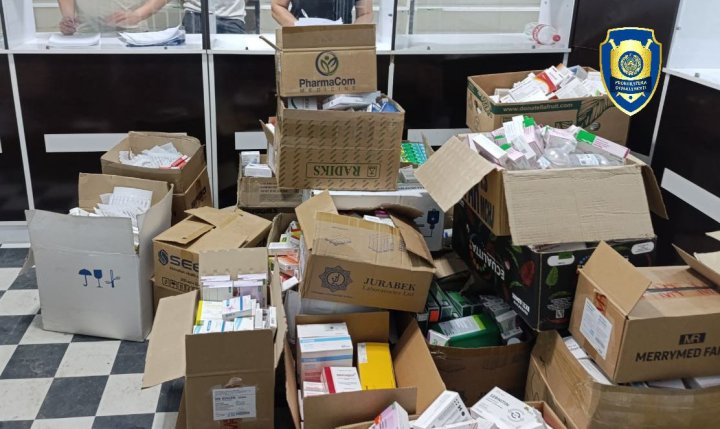 В Ургенче из незаконного оборота изъяли десятки тысяч лекарственных препаратов